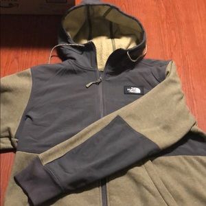 Hooded North Face Full Zip Spring Jacket